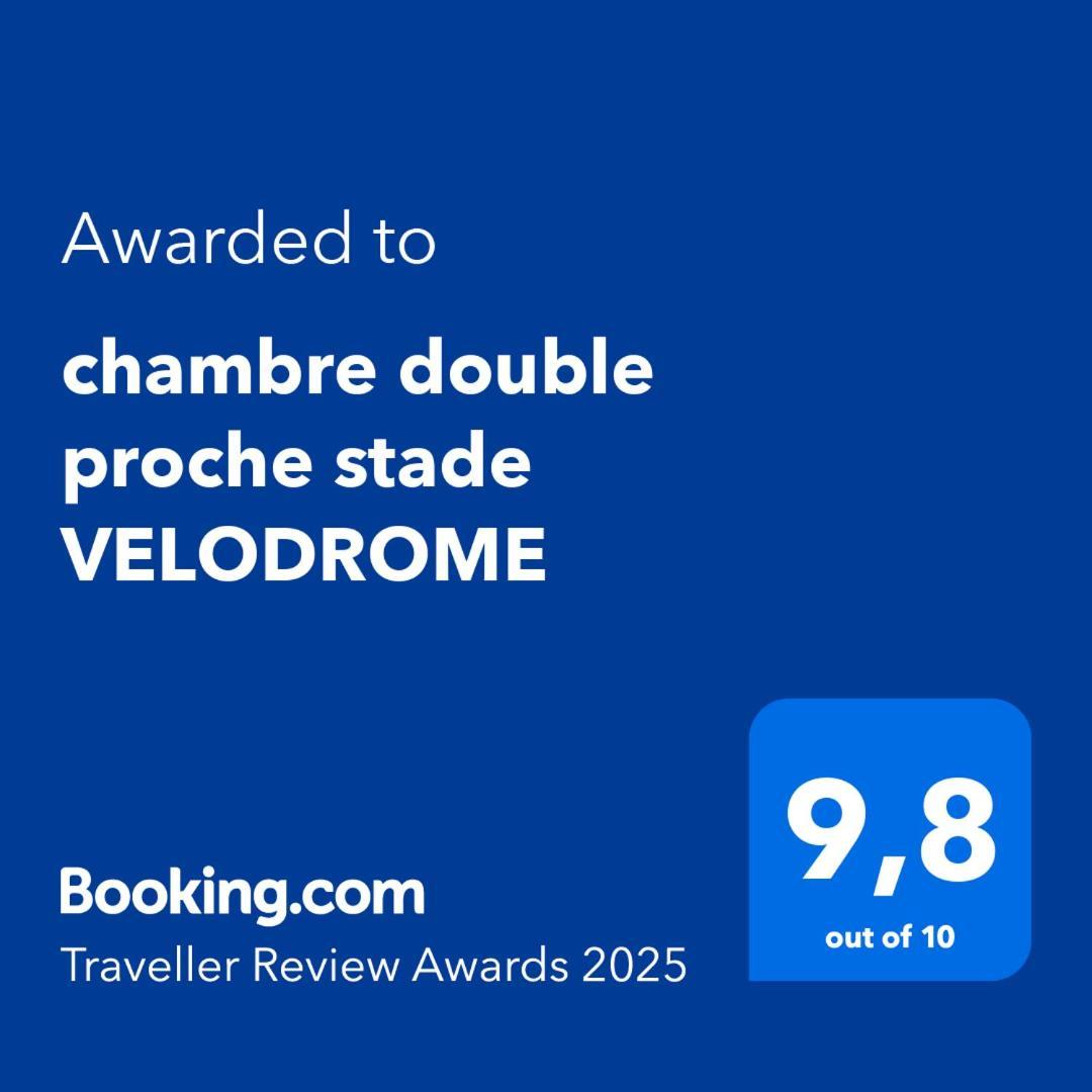 Chambre Double Proche Stade Velodrome 马赛 外观 照片